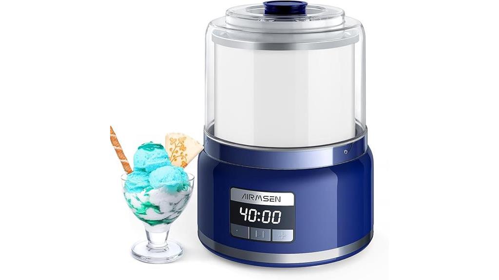 automatic 2 1 quart ice cream