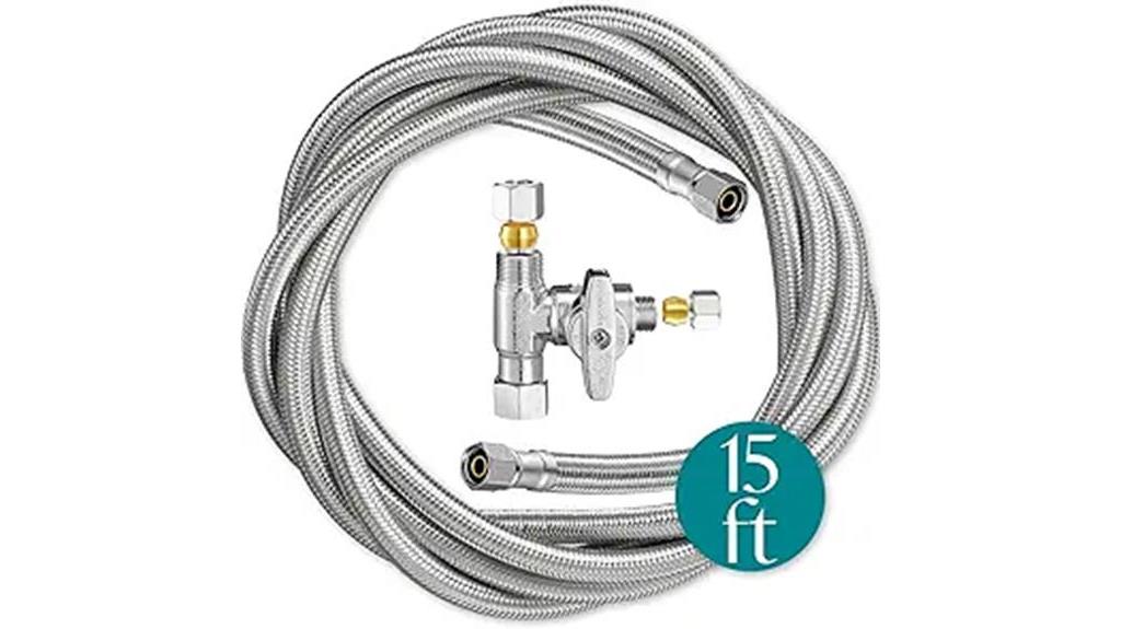 braided stainless steel kit