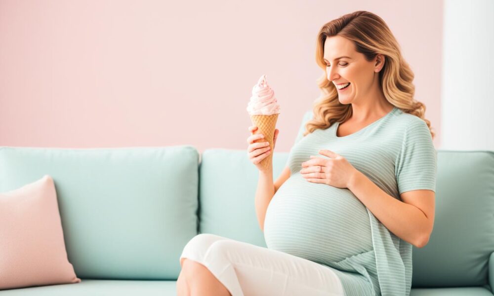 can i eat ice cream while pregnant