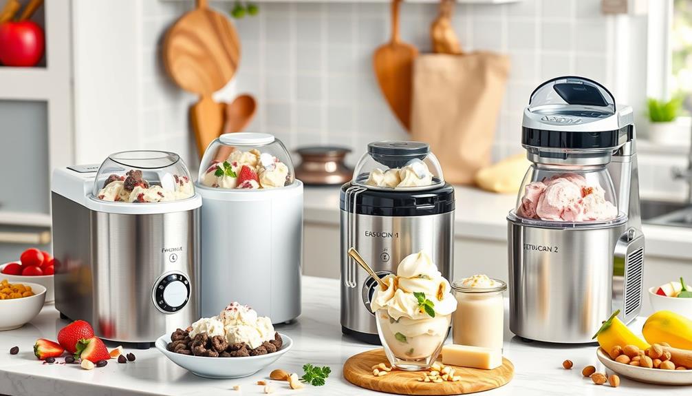 choosing electric ice cream makers