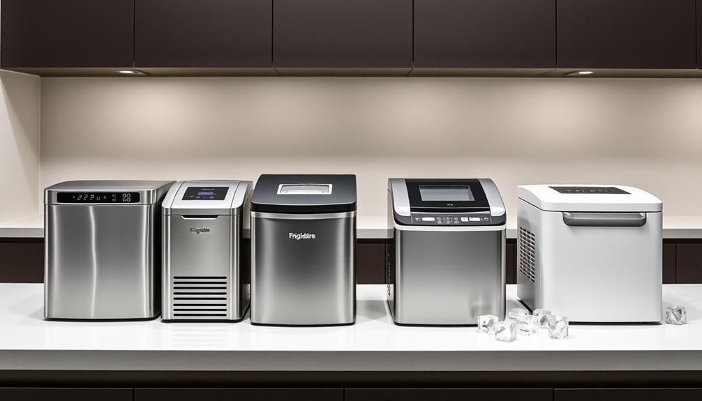 choosing frigidaire ice makers