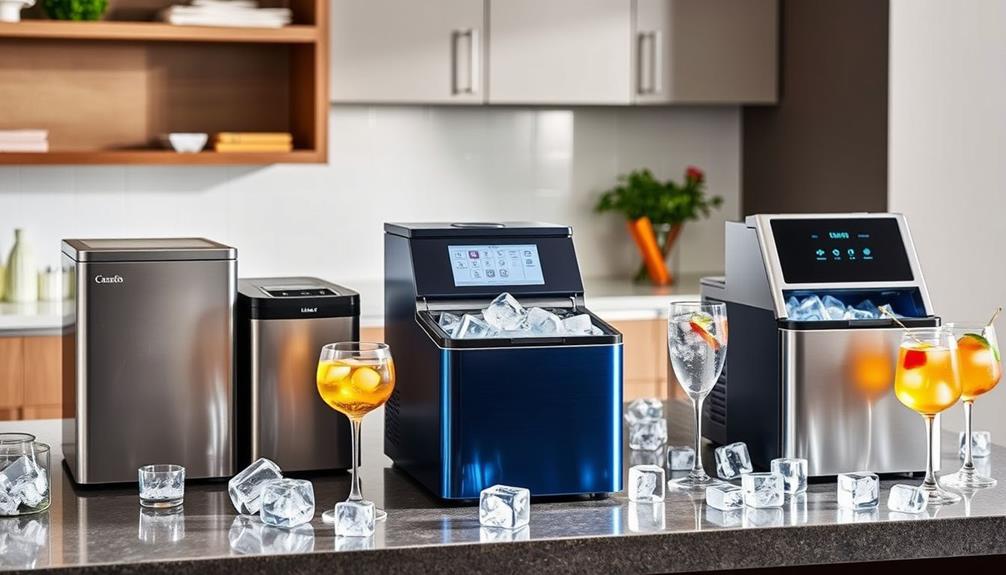 choosing ice maker countertops