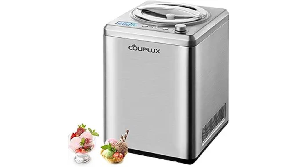 compressor automatic ice cream maker