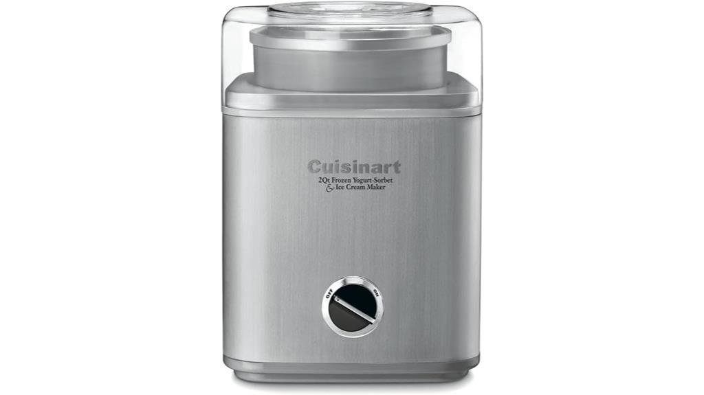 cuisinart double insulated ice cream