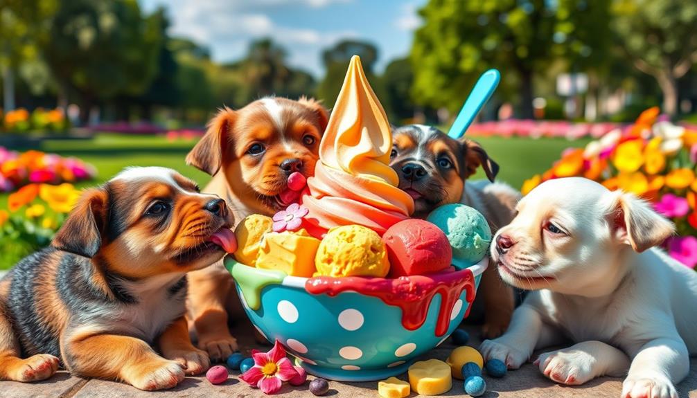 dog friendly ice cream options