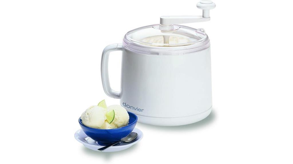 donvier 837450 ice cream maker