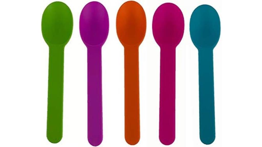 eco friendly disposable plastic spoons