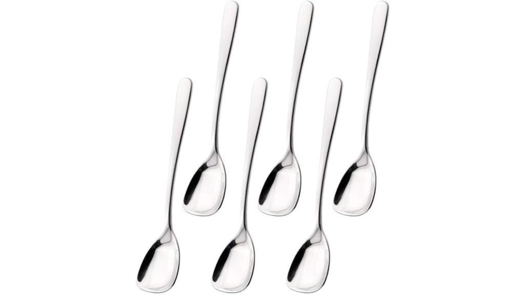 elegant ice cream spoons