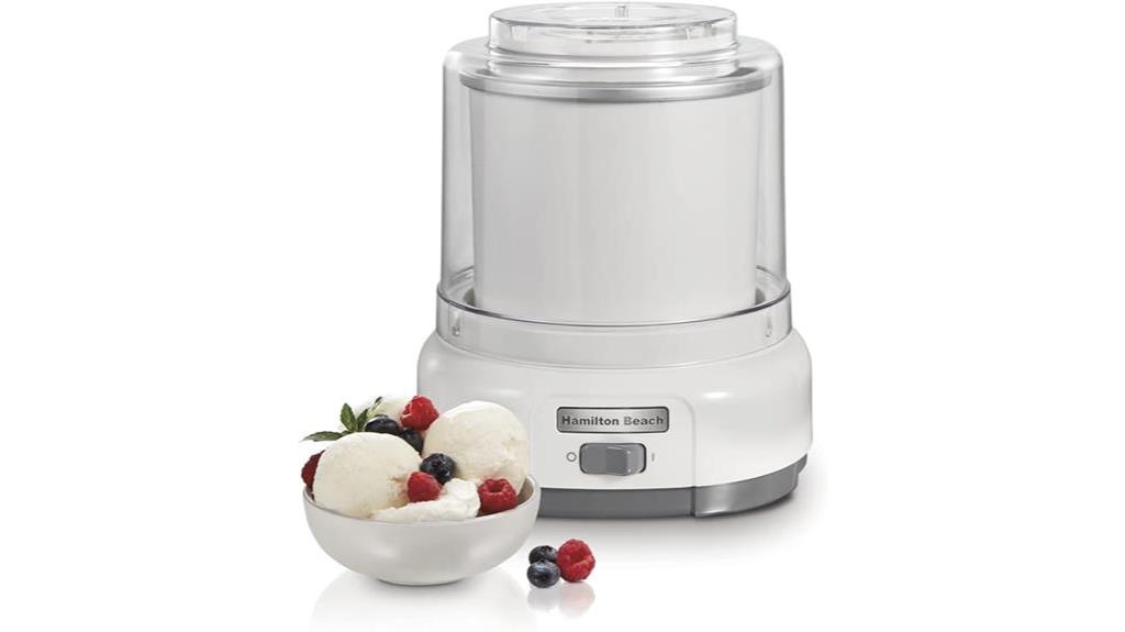 hamilton beach ice cream maker