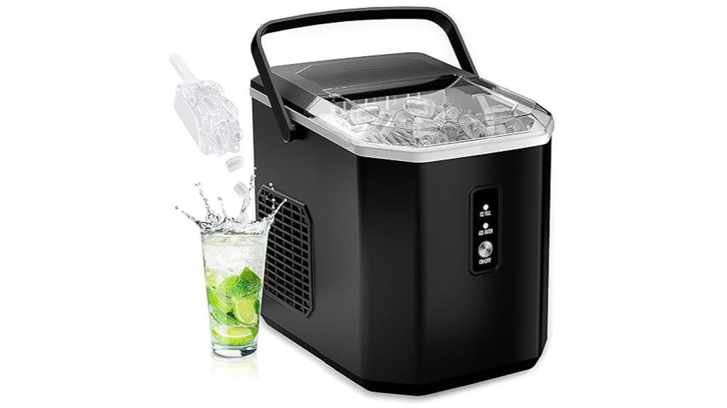 high capacity countertop ice maker