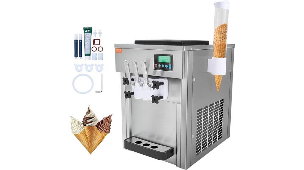 high capacity ice cream machine