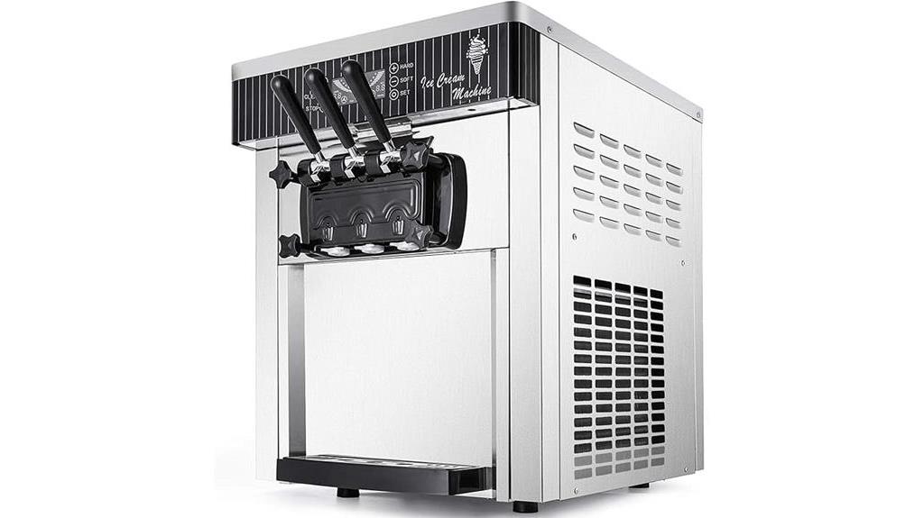 high capacity ice cream maker