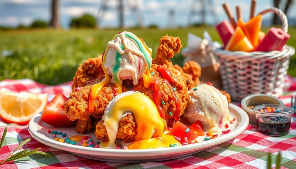 innovative ice cream chicken recipes