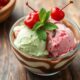 italian layered ice cream