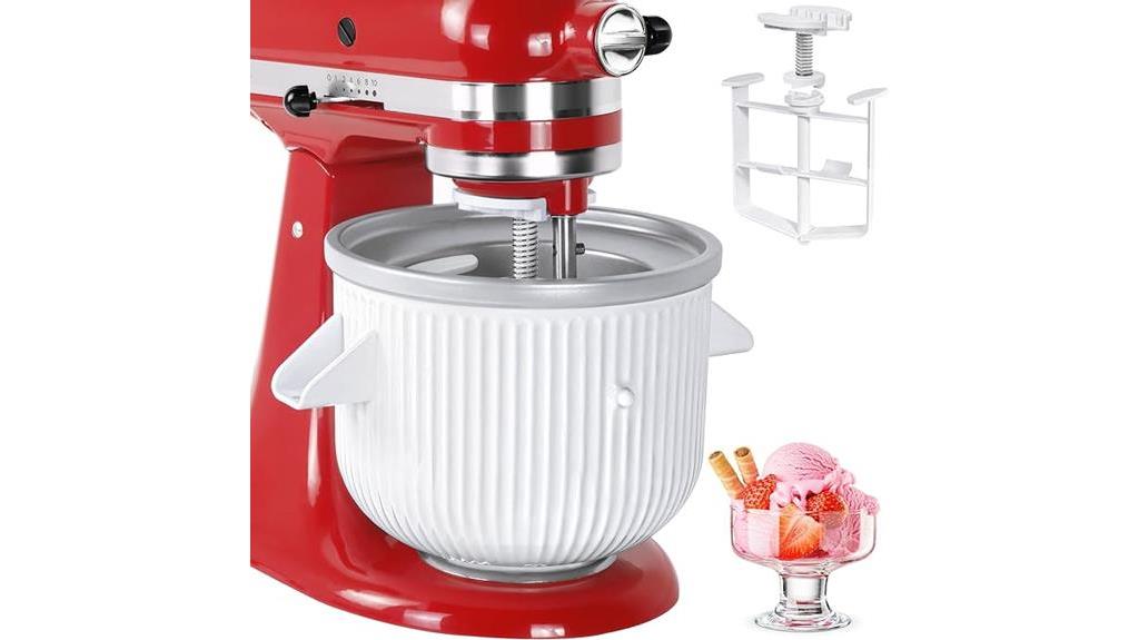 kitchenaid ice cream attachment