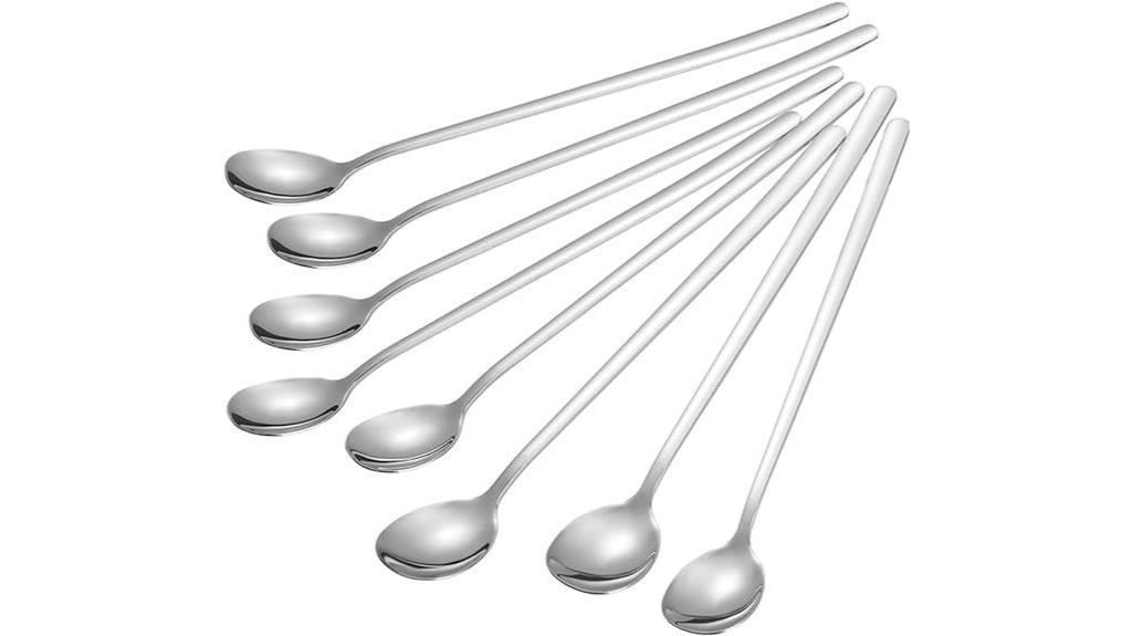 long handle iced tea spoons