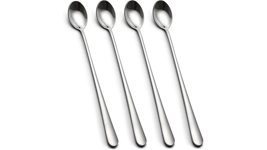 long handle iced tea spoons