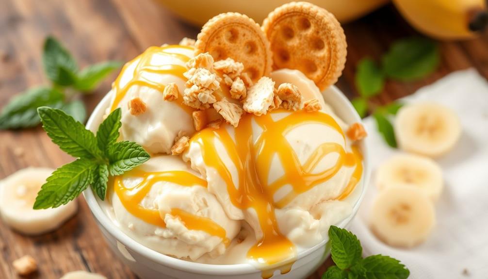 nostalgic banana pudding ice cream