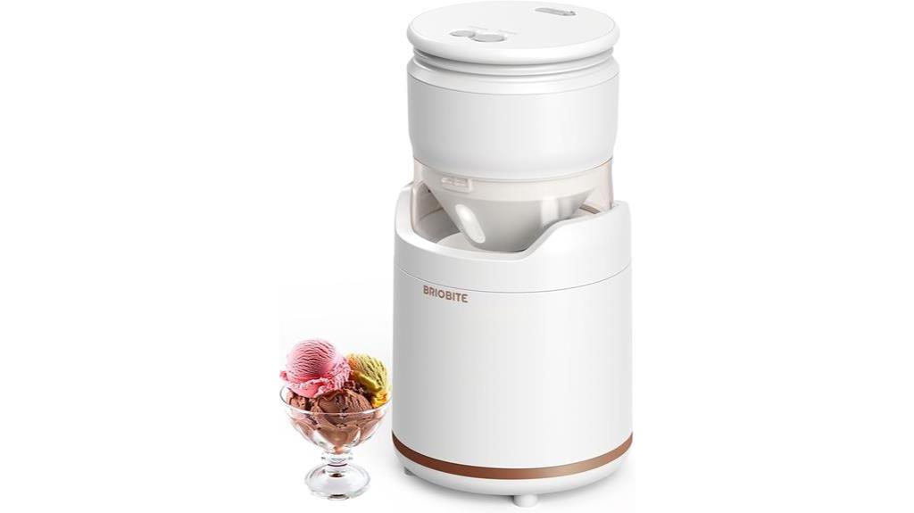 portable rechargeable ice cream maker