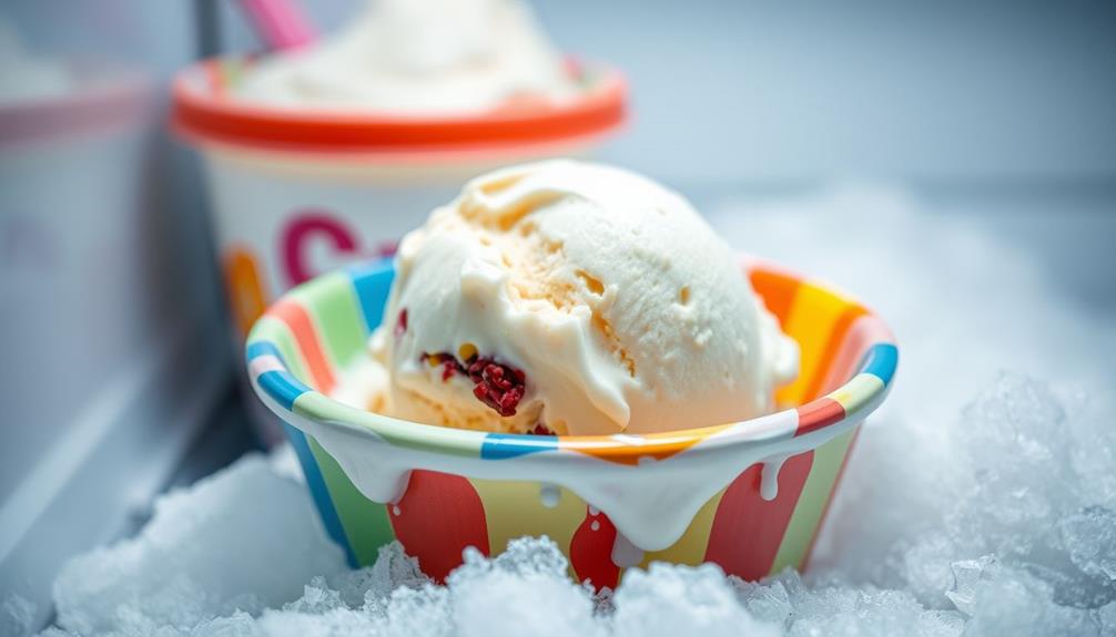 refreezing ice cream safe