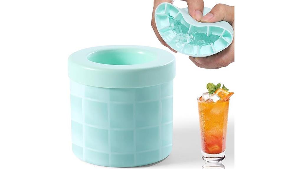 removable lid ice cube tray