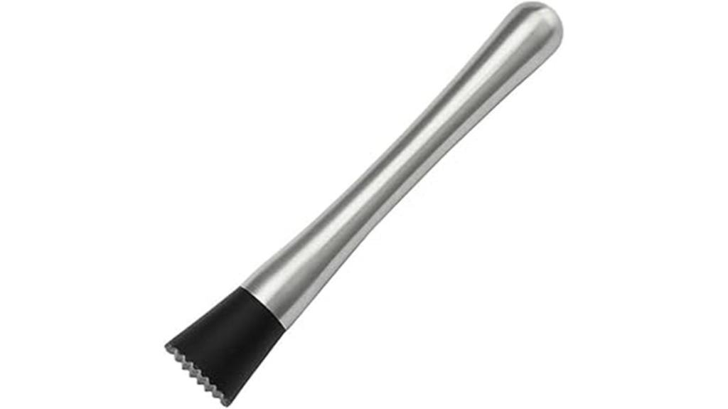 stainless steel cocktail muddlers