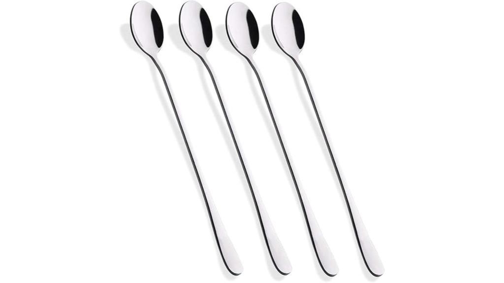 stainless steel spoons set