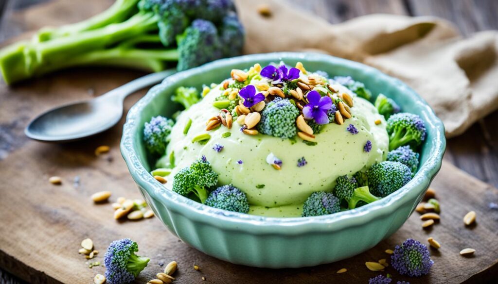 broccoli ice cream