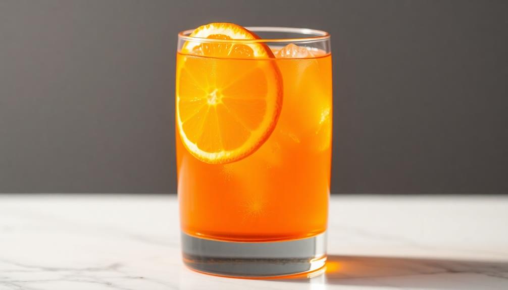 add orange slice garnish