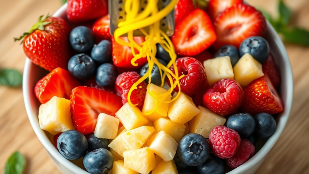 add zest for flavor
