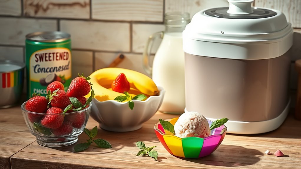 affordable homemade ice cream