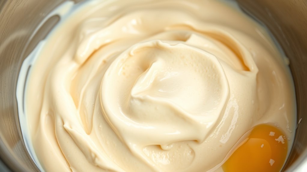 aging ice cream base