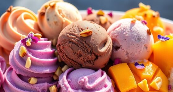 artisanal ice creams summer delights