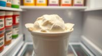 avoid ice cream freezer burn