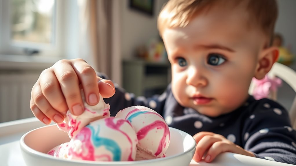 babies and ice cream guidelines