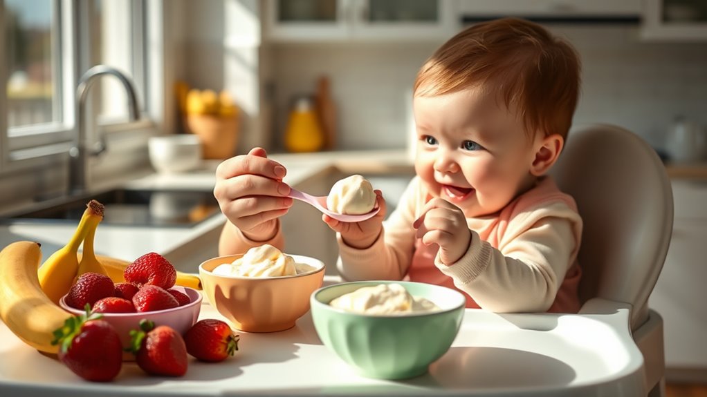 baby friendly ice cream tips