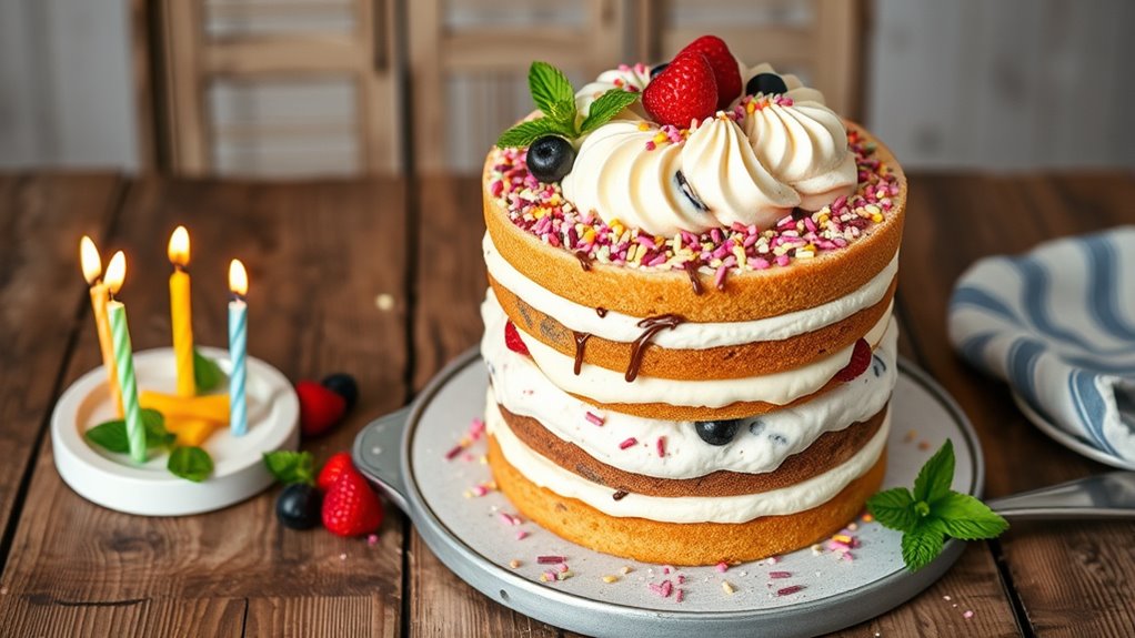birthday party serving ideas