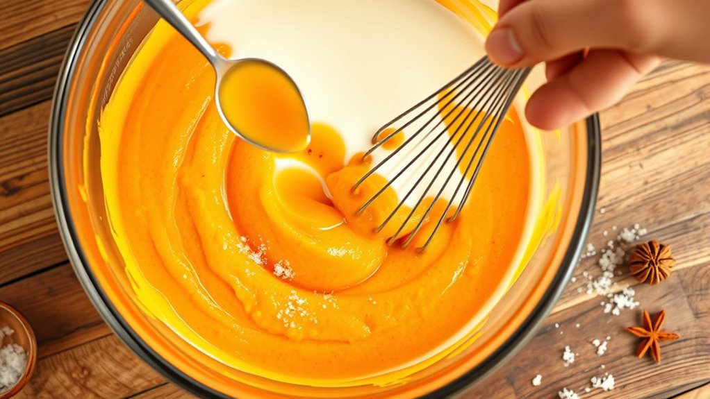 blend evenly with sweetener