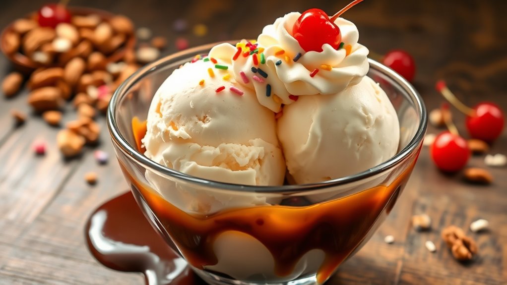 blend ice cream smoothly