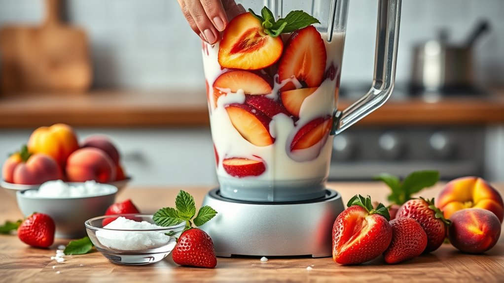 blend ingredients until smooth