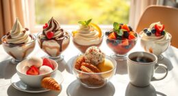 breakfast ice cream indulgence
