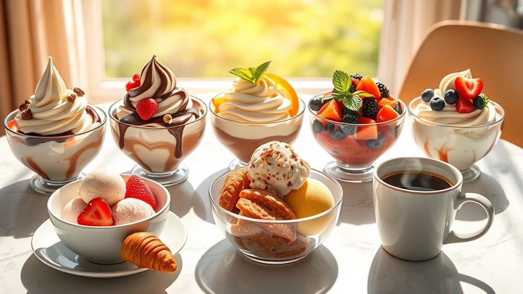 breakfast ice cream indulgence