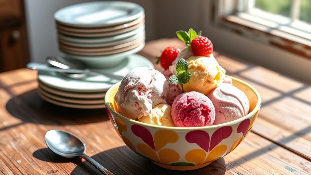 breakfast ice cream trend