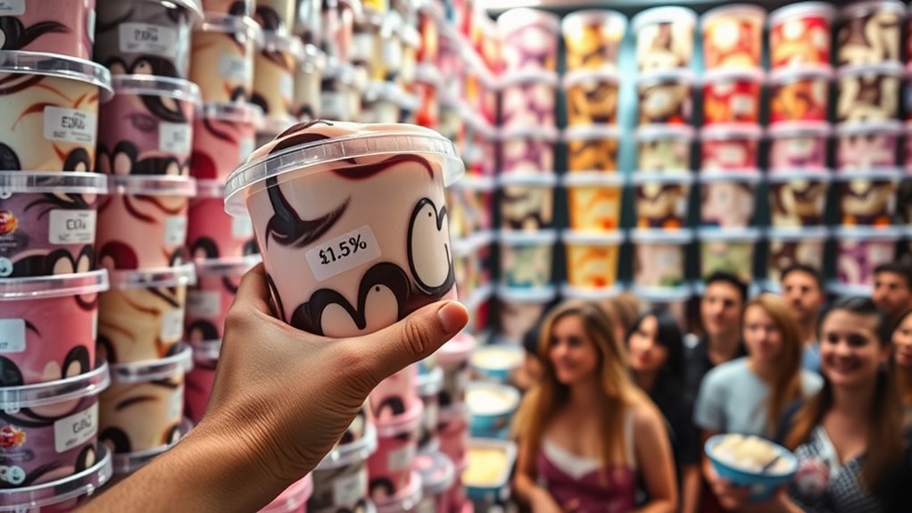 bulk ice cream distribution