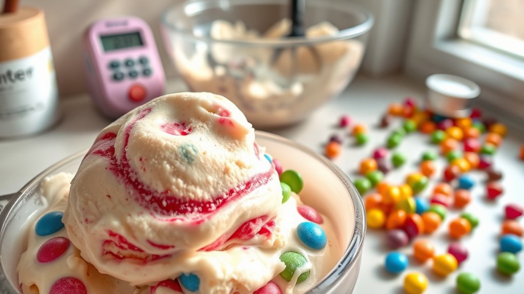 candy flavored ice cream delight