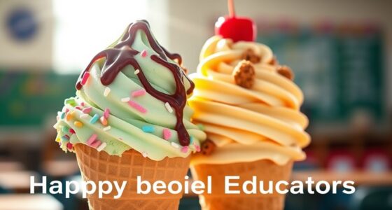celebrate teachers with ice cream