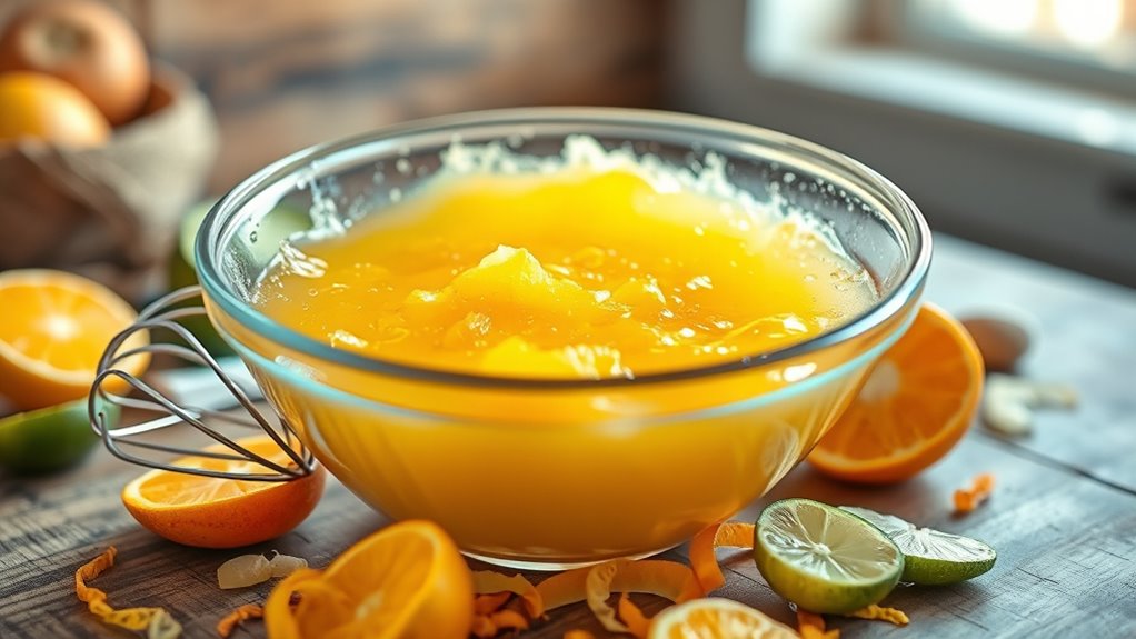 chill mixture prior to freezing
