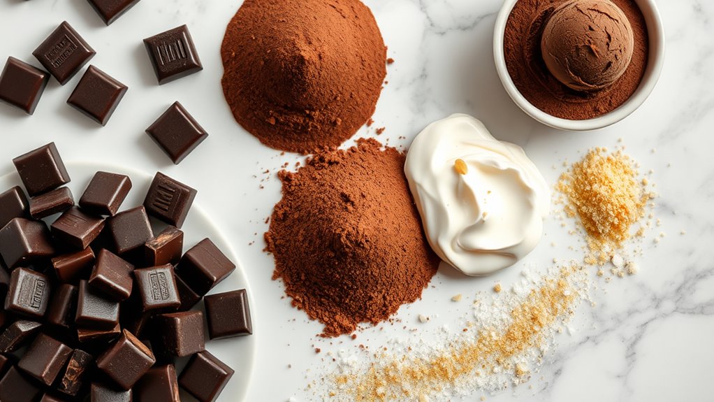 chocolate ice cream ingredients