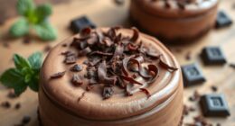chocolate shavings dessert topping