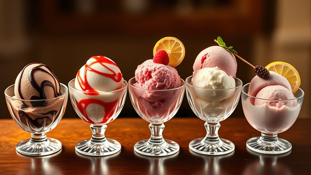 choosing ice cream pairings